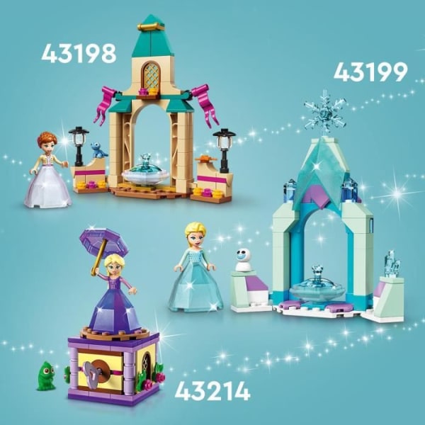 LEGO® Disney Princess 43214 Rapunzel Spinning Toy med minidocka och minifigur