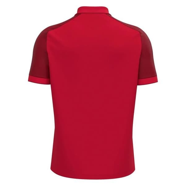 Polo Macron Baldwin röd/röd XS