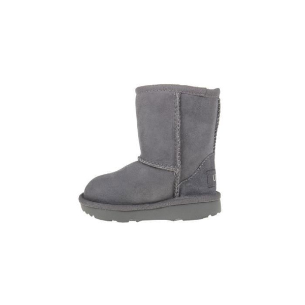 Babyskor - UGG - Classic II - Grå - Tryckknapp - Läder Grå 25