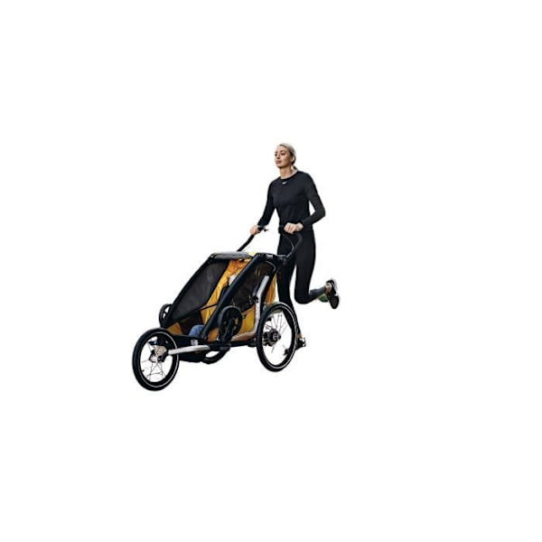 Transformationskit för barnvagn - Thule - Jog Kit 1 - Aluminium - Kompatibel med Sport/Cross/Lite - Svart