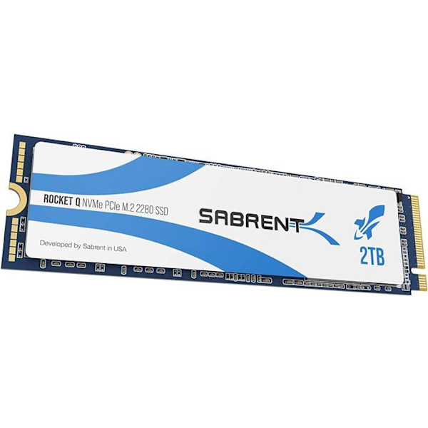 Sabrent solid state hårddisk - SB-RKTQ-2TB