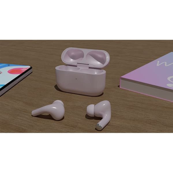 TWS In-ear hörlurar - Gembird - Rosa - Bluetooth 5.0 - Batteritid 3h Ros