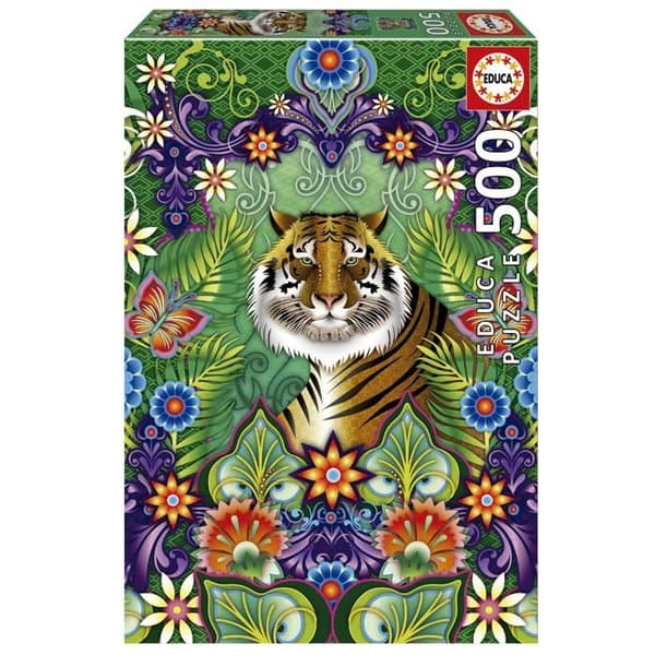 Pussel 500 bitar: Bengalisk Tiger