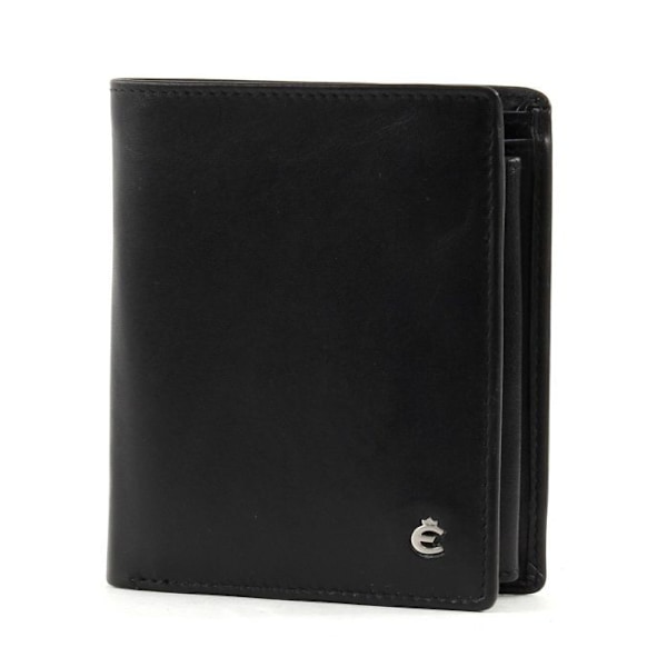 Plånbok - Esquire - Harry RFID Plånbok Hög S - Läder - Svart - Mjuk svart