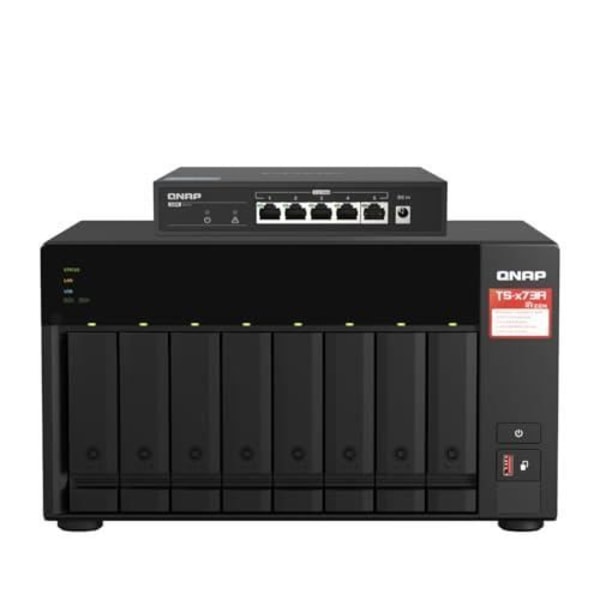 QNAP AMD Ryzen V1000 V1500B Series 8-bay NAS