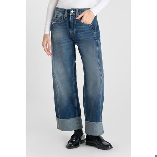 Jeans Regular dam Le Temps des cerises Leal blå 31