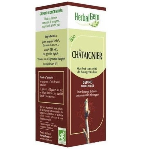 Herbalgem Organic Chestnut Macerate Concentrate 30ml