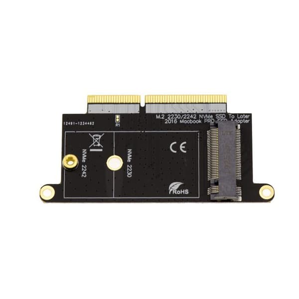 KALEA-INFORMATIQUE M2-adapter (M.2 NGFF) SSD MACBOOK PRO A1708 (2016 2017) 22+34 pin SINTECH