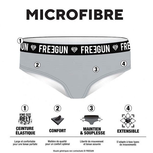 Freegun Culottes Surprise mikrofiber Set med 5 Flickor Flerfärgad 14-16 år gammal