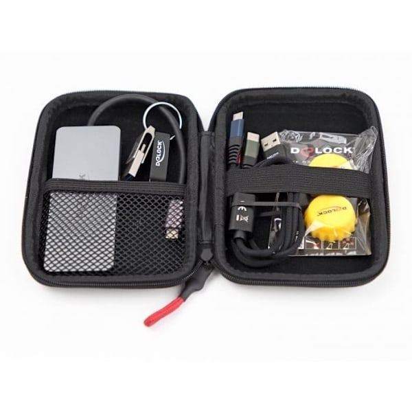 Delock Travel Kit III Premium Edition personlig arrangör - DELOCK - 64 GB - Vattentät och stötsäker