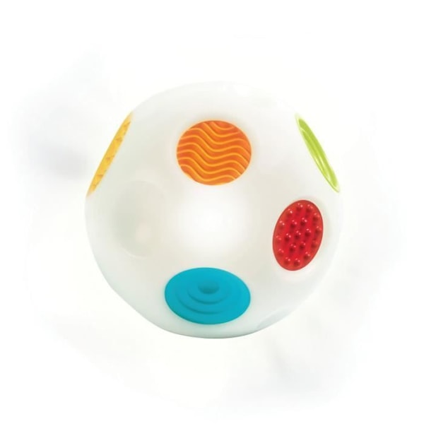 Interaktiv leksak för baby - INFANTINO - Senso' Sound Ball - 4 melodier - 7 färger och ljus - 6 texturer