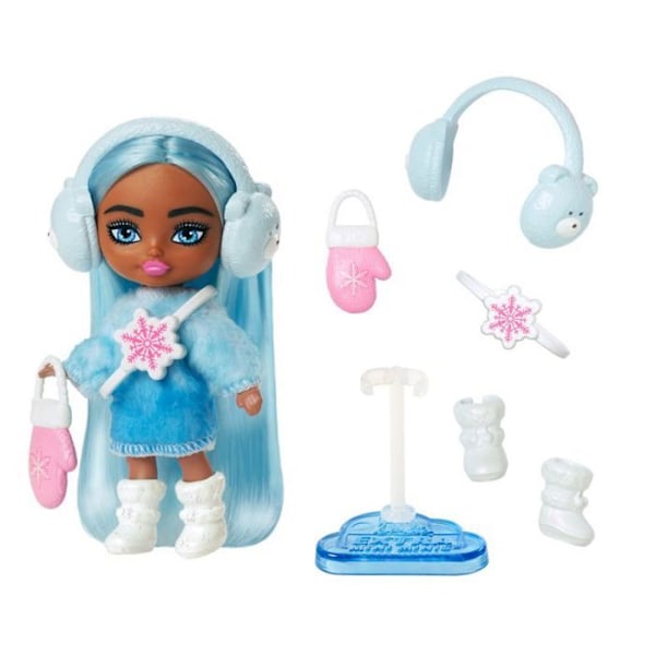 Docka Mattel - HPN08 - Barbie-docka BRB EXTRA FLY MINI MINIS VINTERN WB4