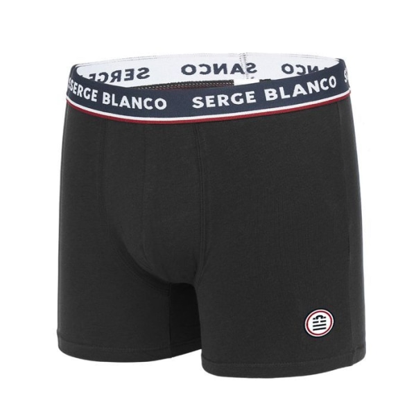 Boxershorts i stretchig bomull för män - SERGE BLANCO - Paket med 4 - Flerfärgad Flerfärgad M