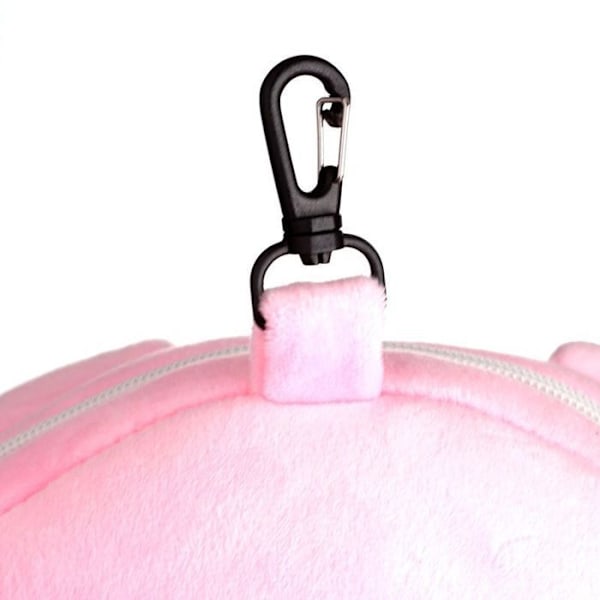 Coussin för resor 2 i 1 grisen Puckator Relaxeazzz Adoramals rosa