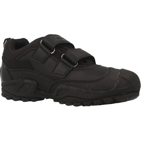 Geox JR NEW SAVAGE B ABX vattentäta derbyer för pojkar i svart läder Svart 40