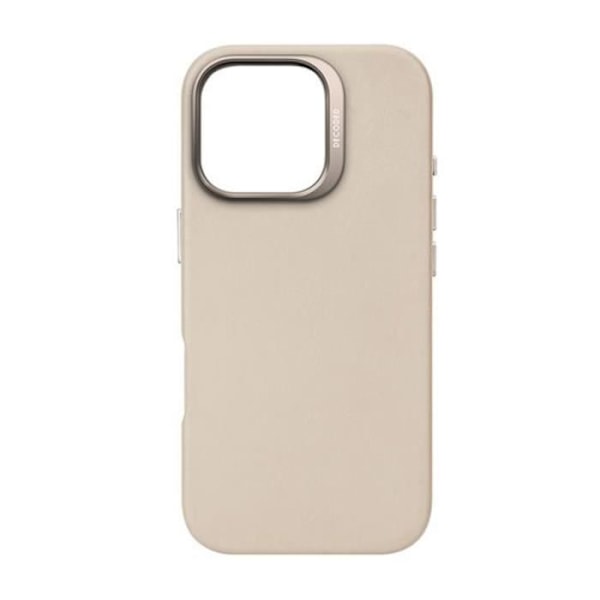 Fodral till iPhone 16 Pro Stötsäkert Läder Kompatibel MagSafe Decoded Beige Beige