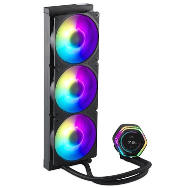 Cooler Master MasterLiquid 360 Ion vattenkylare för CPU - 2,1" LCD-skärm, AIO vattenkylning, Gen
