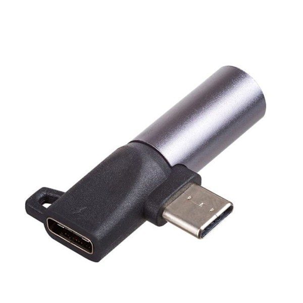 Akyga audio - videoadapter - AK-AD-62 - USB Typ C till USB Typ C/3,5 mm Jack Hörlursadapter för Android Svart