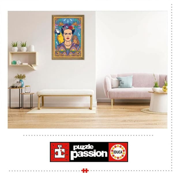 Pussel 1500 bitar: Frida Kahlo