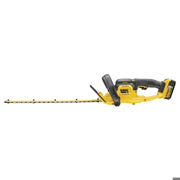 DeWALT DCM563P1 sladdlös häcksax - 55cm/19mm - 18V 5Ah - Gummerat handtag