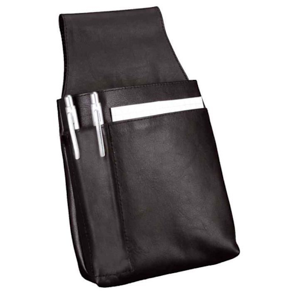 Förråd - Alassio - Nappa-läder - Svart - Fack för myntficka - Mått 130x40x240mm Svart