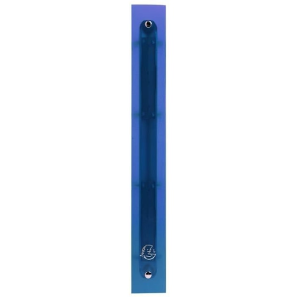 Pärm - EXACOMPTA - Krea Cover - 4 ringar - A4 maxi - Genomskinlig polypropen Blå