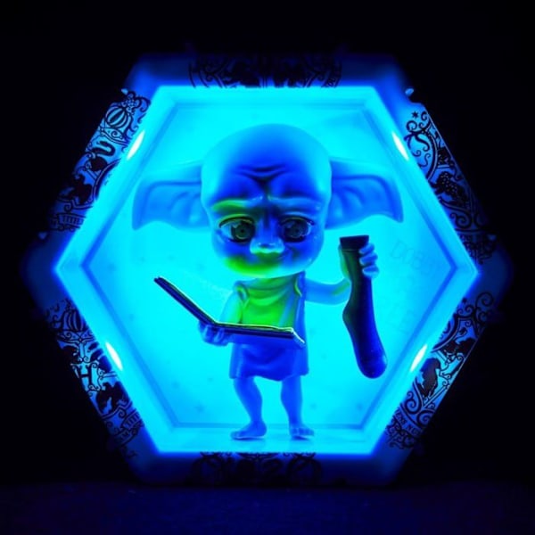 Figur - WOW! Pods - Harry Potter - Dobby - Anslutbar - Luminös - 15x5.3x15 cm Flerfärgad