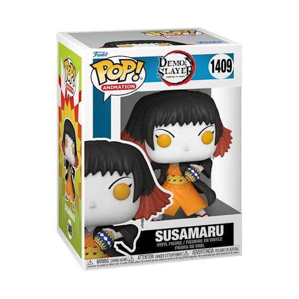 Figurin - Funko - Demon Slayer - Susamaru - Grå - Vuxen - Blandat Flerfärgad