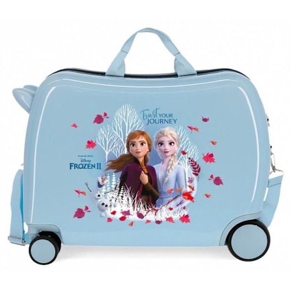 Vagn resväska - DISNEY - Frozen - 50x39x20 cm - 34L - TSA hänglås Blå