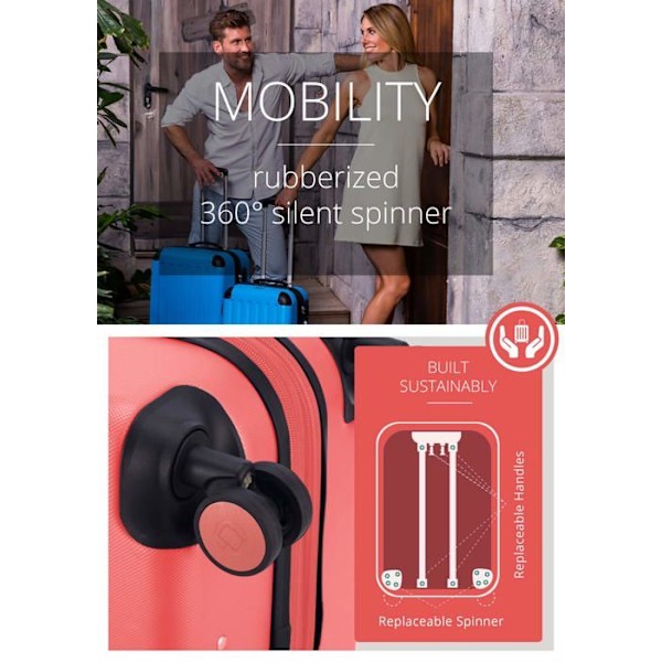 Resväska eller bagage säljs ensam Hauptstadtkoffer - HK28-1203-R2-OR