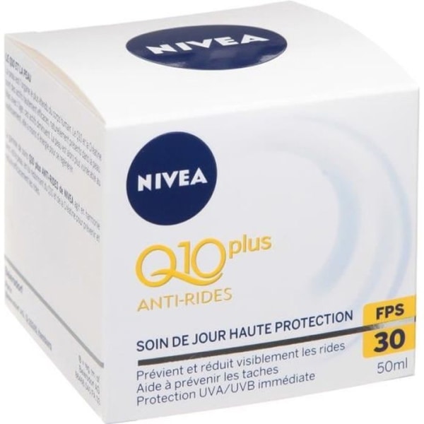 NIVEA Q10+ Anti-Wrinkle Extra Protection Day Cream SPF30 - 50 ml