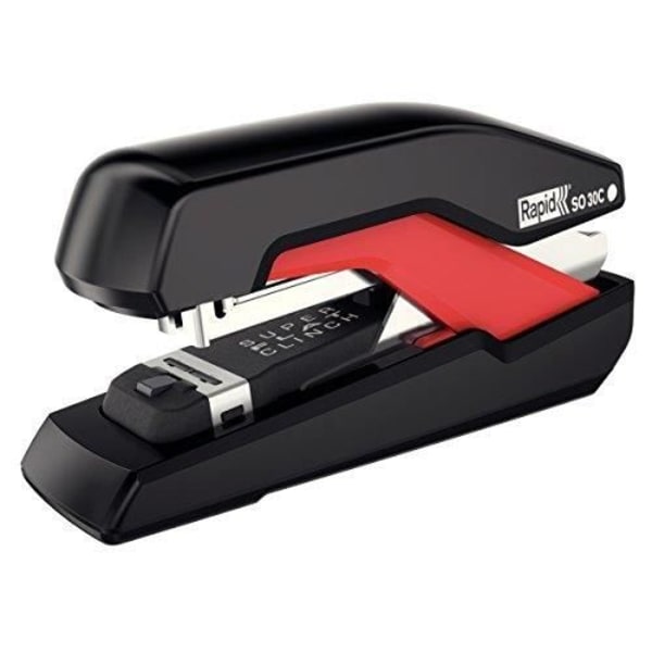 Stift - Rapid - Supreme Compact SO30C - Svart Röd - OmnipressTM - FlatClinchTM Svart röd
