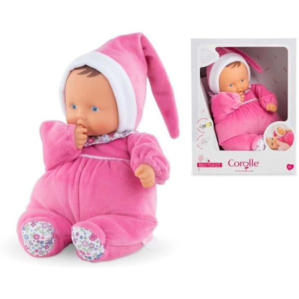 COROLLE - Mon Doudou Corolle - Babipouce Fleurs de Corolle - 28cm - från födseln Rosa