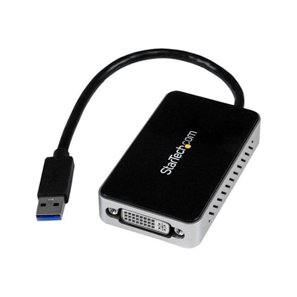 STARTECH Externt grafikkort USB 3.0 till DVI-videoadapter med USB-hubb