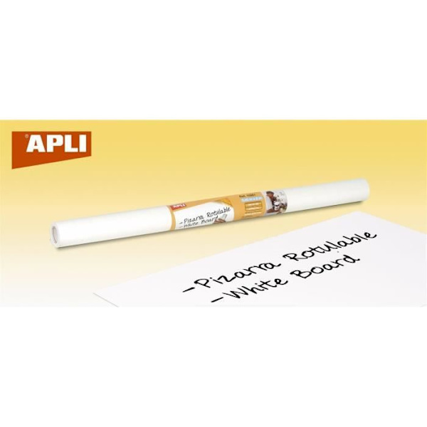 Klistretavla - Ospecificerad - 0.45 x 2 m - Vit - Värmeresistent - Permanent lim