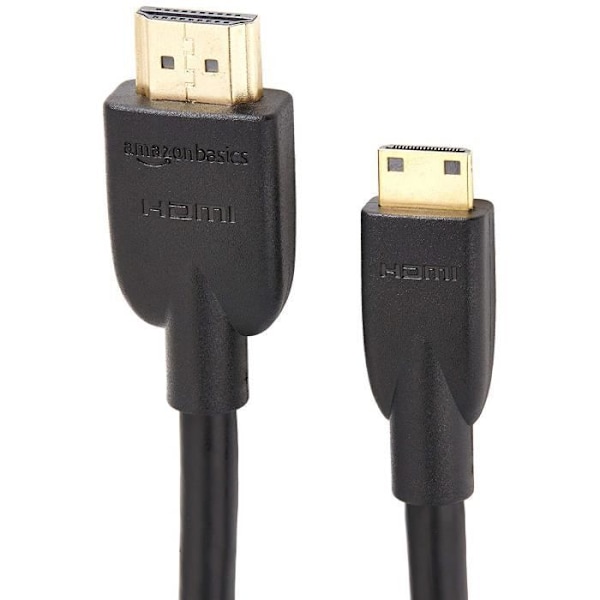 Basics Mini High Speed ​​HDMI till HDMI`` kabel, 1,8 m, svart, 10 delar - UEGY10