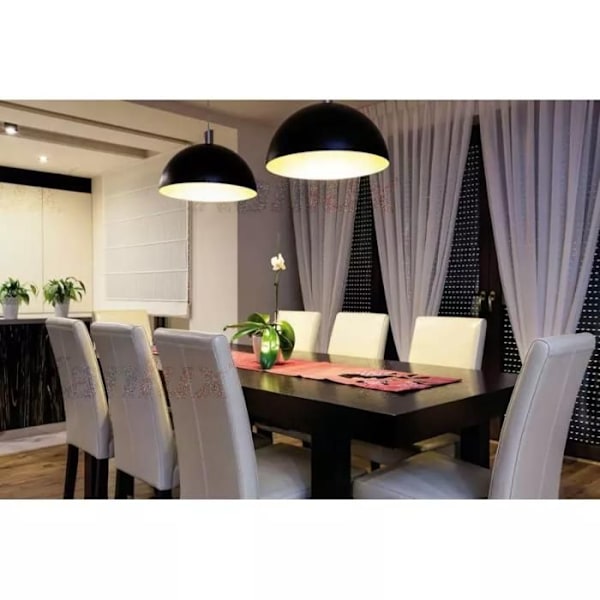 Ampoule LED E27 8W A60 ekvivalent Varm VitTransparent