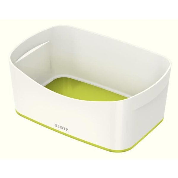 Förvaringslåda - LEITZ - MyBox - Litet format - Vit - Grön - ABS Vit och grön