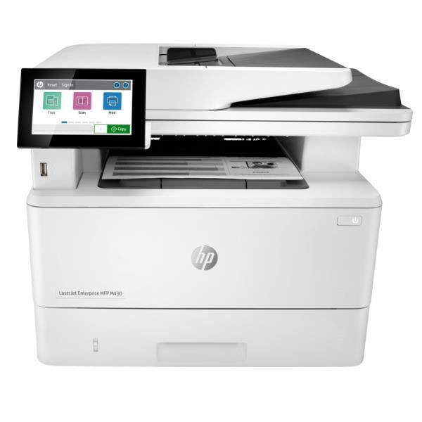 HP Laserjet Enterprise Mfp M430f svartvit laser multifunktionsskrivare