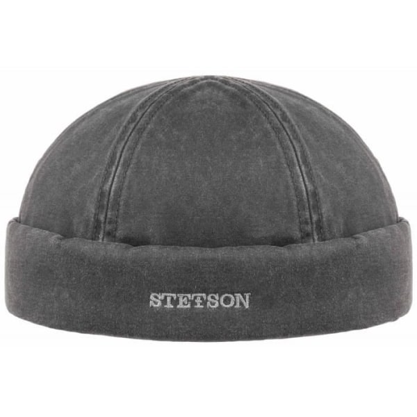 Docker Quimper Hat Black Cotton - Stetson Svart XL