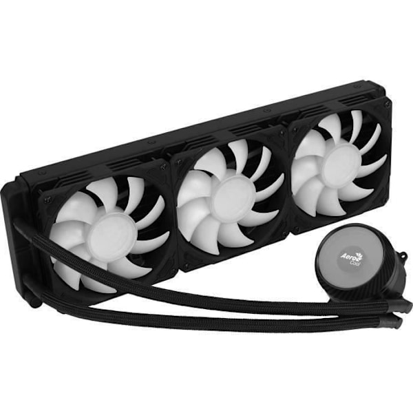 AEROCOOL Mirage L360 ARGB Svart - 360 mm CPU vattenkylningssats (LGA1700-sats ingår)