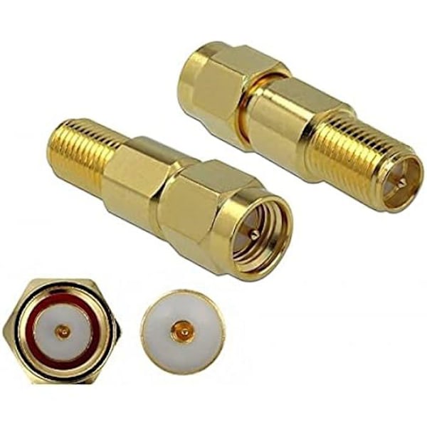 SMA till RP-SMA-adapter - DELOCK - 3 GHz - Flerfärgad - Hög frekvens - Högfrekvensanslutning mångfärgad