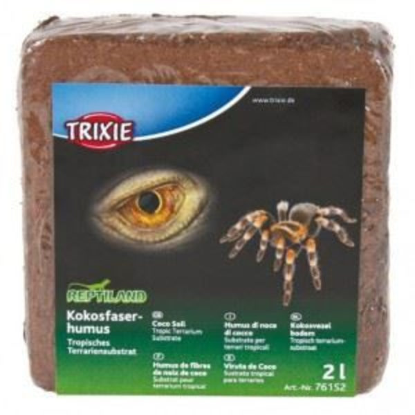 Kokosfibrer - Ej specificerat - 2 L - Sväller 7 till 8 gånger - pH 5,0 till 6,0 - Värmeseriliserad