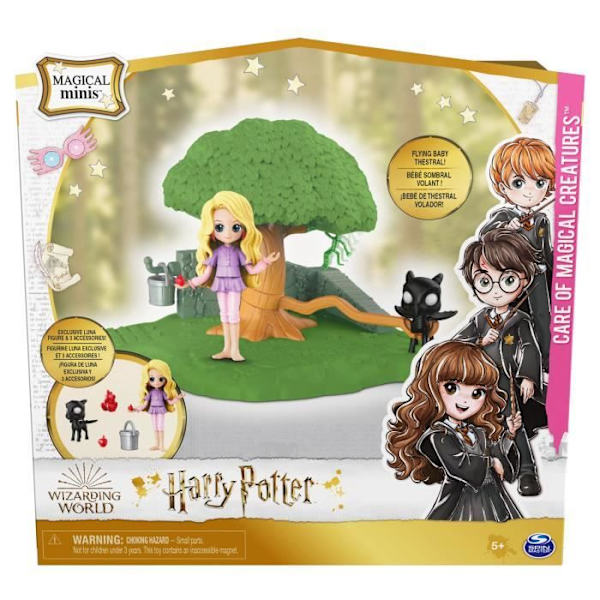 Care of Magical Creatures Course Playset - Harry Potter - Luna figur och tillbehör - Wizard World Flerfärgad