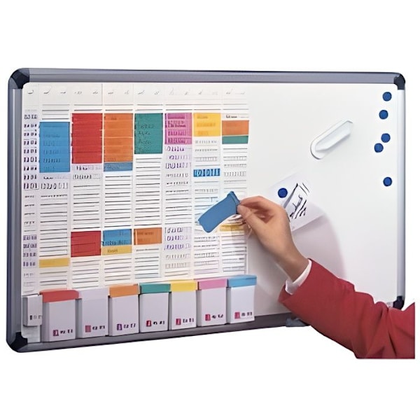 NOBO whiteboard med veckoplanerare, …