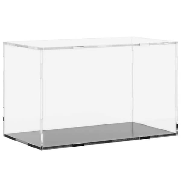 Transparent display box 31x17x19 cm akryl