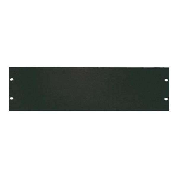 LogiLink - Blankpanel för rack - svart, RAL 9005 - 4U - 19"