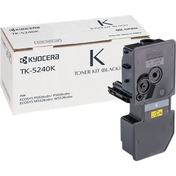 Tonerkassett - KYOCERA - TK-5240K - Svart - Laser - 4000 sidor