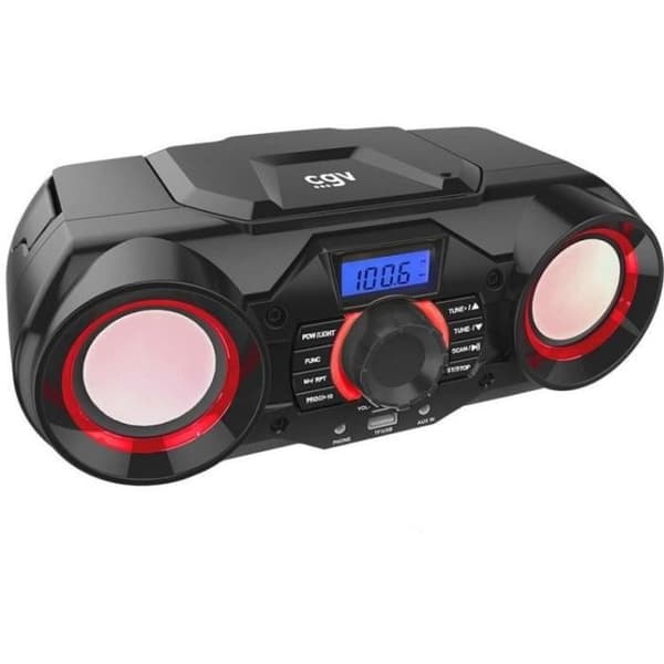 Radiokänd CD-portabel - CGV - CD SG-1 - Bluetooth 5.0 - USB - SD Svart