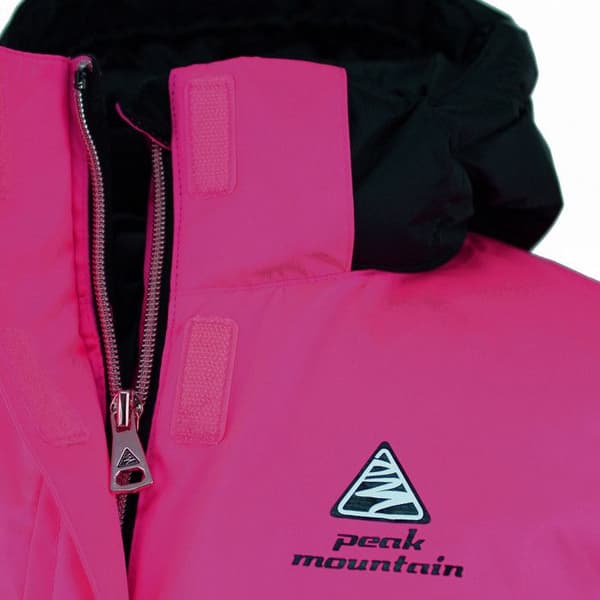 Peak Mountain Fama skidjacka för flickor - fuchsia - 6 år
